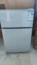 新飞（Frestec）小冰箱 冰箱小型双开门 迷你双门家用宿舍租房冷藏冷冻电冰箱节能省电 38L银【日销过百+租房必备】 实拍图