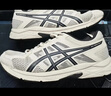 亚瑟士ASICS网面跑鞋百搭男鞋缓震运动鞋透气跑步鞋 GEL-CONTEND 4 灰色/蓝色 43.5 实拍图
