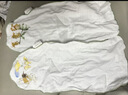全棉时代婴儿隔汗巾纱布吸汗儿童宝宝开学幼儿园纯棉垫背小熊小鹿小猫3条 实拍图