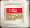 闪迪（SanDisk）128GB TF(MicroSD)内存卡4K极速金卡 A2 V30 U3 兼容大疆Pocket 4/Action 6运动相机 无人机存储卡 实拍图