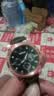 【网红爆款】商务腕表石英运动表休闲皮带男女手表 黑色 实拍图