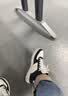 特步情侣男女板鞋小白鞋空军一号春夏透气耐磨百搭运动板鞋休闲鞋 实拍图