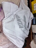 安踏（ANTA）t恤男士短袖夏季薄款圆领潮流大logo纯色舒适透气跑步上衣运动服 -3纯净白/浅灰【推荐】 L (175) 适合120-140斤 实拍图