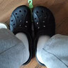 CROCS卡骆驰洞洞鞋贝雅洞洞鞋轻便运动鞋耐磨一脚蹬拖鞋休闲鞋|10126 黑色-001 45 (290mm) 实拍图