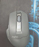 英菲克（INPHIC）M9 无线鼠标可充电轻音办公人体工学电脑台式笔记本2.4G通用便携Typec 灰【可视电量】 实拍图