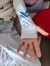汪汪队立大功（PAW PATROL）儿童冰袖防晒袖套男女童夏季宝宝冰感UPF50+防紫外线骑行护袖白色 实拍图