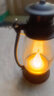 【露营灯】创意复古手提小夜灯网红迷你氛围小马灯桌面摆拍油灯 复古手提小夜灯【黑色1个】 实拍图