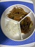 licheers分格蒸盘陶瓷三分格电饭锅圆形蒸盘婴儿宝宝辅食一锅出蒸碗 实拍图
