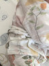 全棉时代纯棉新生婴儿抗菌纱布连体衣服新款防蚊宝宝春夏满月服和袍59码 【四季长袖】伊恩植物园 80cm （9-12个月） 实拍图