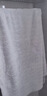洁丽雅（Grace）浴巾10A抗菌灰男士洗澡专用吸水速干不易掉毛女生加大加厚 实拍图