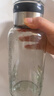 【送杯套】大容量加厚玻璃杯子便携杯茶水分离带杯套泡茶水杯 透明 1000ml吨吨桶 1只装 实拍图