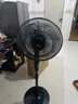 美的（Midea）电风扇落地扇家用大风量 远距离强风送凉电电扇 立式落地风扇家用卧室客厅办公 可选升级2级能效 【黑色遥控】7h定时35ER 实拍图