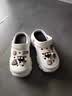百慕倾臣 8cm厚底洞洞鞋女增高夏季外穿DIY新款护士沙滩防滑松糕包头凉鞋 白色 36-37 正码（内长230MM） 实拍图
