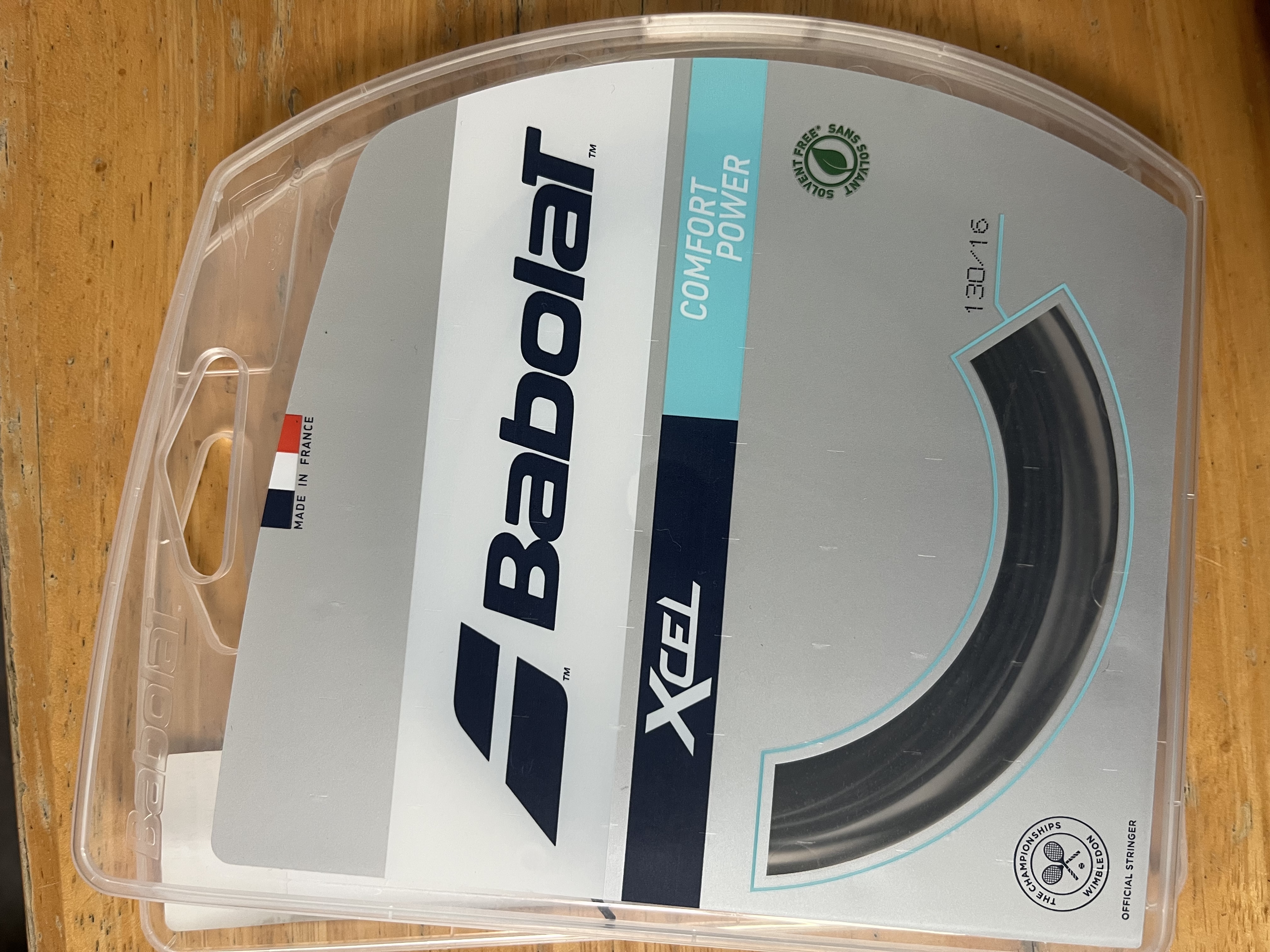 百保力（Babolat）仿羊肠线尼龙线百宝力软线网球线XCEL12M黑色130-16线径 实拍图