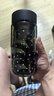 STANCHION斯坦奇玻璃杯水杯黑武士茶水分离泡茶杯耐高温高颜值办公室茶杯子 双滤网白寂星【两用杯套款425ml】304钢 实拍图