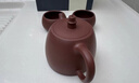 京东京造宜兴紫砂壶手工【原矿紫泥】煮茶泡茶壶茶具 竹节汉铎壶258ml礼盒 实拍图