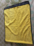 美家日记大抹布 黄灰60*160cm*双层1条洗车毛巾 擦车抹布吸水纤维绒擦车巾 实拍图