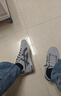 李宁新潮阿甘透气一脚蹬软底运动休闲鞋士轻便平底板鞋 灰色 单层 42 现货速发 实拍图