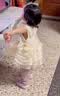 G.duck童装公主裙女童连衣裙夏季2026新款生日礼服儿童裙子tutu裙蓬蓬裙 蝴蝶结蛋糕裙 90 尺码1~2岁【 80-90cm】 实拍图