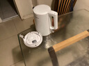 美的（Midea）电热水壶家用烧水壶泡茶0涂层食品级304不锈钢自动断电双层防烫全钢无缝1.5L大容量 MK-HJ1566 实拍图