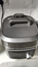 美的（Midea）有钛0氟低脂电压力锅6L家用6-8人高压电饭锅0涂层316L全自动智能预约快排气饭锅炖煮煲汤MY-C6650F 实拍图