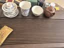 兮元记青花羊脂玉瓷玲珑三才盖碗茶杯单个高档陶瓷泡茶碗三件套功夫茶具 繁花玉瓷玲珑三才盖碗 实拍图