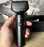小适（showsee）电动往复式三刀头【性价比TOP】剃须刀净剃快速全身水洗便携刮胡刀送男友送父亲生日礼物 F601-BK 实拍图