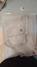 名创优品（MINISO）短袖衬衫男士夏季新款凉感冰丝衬衣宽松休闲白色薄外套 浅米 2XL 实拍图