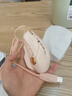 英菲克（INPHIC）W8 游戏有线鼠标人体工学轻音办公家用笔记本电脑台式USB通用 奶茶色 实拍图
