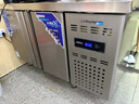 荣事达冷藏操作台冰柜工作台商用冷藏冷冻两用双温保鲜水吧台冷柜厨房不锈钢台面冰箱一体柜80cm宽 冷冻丨1.2*0.6*0.8M【铜管低耗】 实拍图