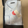 京东京造【高端100支】衬衫男士衬衫白衬衫长袖衬衫春季外套高端 蓝色41 实拍图