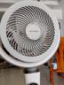 艾美特（AIRMATE）【小暴风PRO】空气循环扇家用大风力摇头电风扇卧室安静轻音小风扇桌面台式节能落地扇电扇 X231 实拍图