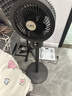 扬子电风扇家用落地扇空气循环扇落地式台立两用电扇插电学生宿舍卧室制冷轻音摇头办公室室内客厅 遥控款 实拍图