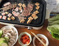 小熊（Bear）烤肉电烤盘 烤肉锅家用 轻烟烤串烤肉 一体多功能锅 不沾可拆电烧烤炉 DKL-Y15C1 实拍图