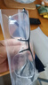 依视路（ESSILOR） 钻晶系列高清耐磨防蓝光近视超薄镜片专业配度数眼镜架男女镜框 金属-半框-2012BK-黑色 镜框+依视路A4防蓝光1.56现片 实拍图