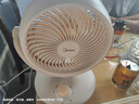 美的（Midea）【小型风扇】轻音台式桌面空气循环扇家用柔风电风扇宿舍办公迷你台扇落地扇空调伴侣 GAF18AD 实拍图