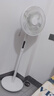 美的（Midea）【幸运草安睡1S】一级能效直流变频声控电风扇家用遥控卧室静音落地扇台式桌面抗菌大风力转页扇 实拍图