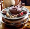 尚烤佳（Suncojia）围炉煮茶炉  木碳烤肉烧烤炉 户外木炭烧烤架 家用韩式无烟煎烤炉 实拍图