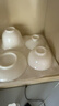 京东京造 茶杯盖碗  360°旋转可悬停功夫泡茶盖碗茶具羊脂玉瓷薄胎150ml 实拍图