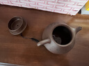 藏壶天下宜兴紫砂壶纯手工刻绘茶壶石瓢壶家用功夫泡茶壶茶具兰趣石瓢壶 兰趣石瓢壶 210ml 实拍图