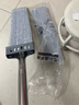 百家好世平板拖把37cm3布木地板懒人擦地墩布自动回弹家用吸水除尘清洁 实拍图