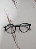 依视路（ESSILOR） 钻晶系列高清耐磨防蓝光近视超薄镜片专业配度数眼镜架男女镜框 现片2片装 来架加工 镜框+依视路膜岩高清1.67现片 实拍图