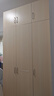 全友家居衣柜卧室家用储物收纳柜一体靠墙现代简约原木风大衣柜出租屋 实拍图