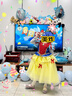 乖小羊冰雪奇缘主题装饰生日场景布置派对氛围感装扮女孩ins卡通气球 冰雪奇缘爱莎公主套装A 实拍图