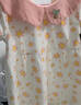 G.duck小黄鸭童装女童连衣裙夏季洋气儿童短袖小裙子女宝宝夏天碎花裙 粉红色 90 (建议80cm 2-3岁左右)cm 实拍图