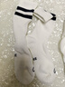 迪卡侬运动袜高帮棉袜3双装持久耐穿袜-白色【39-42】4557707 实拍图