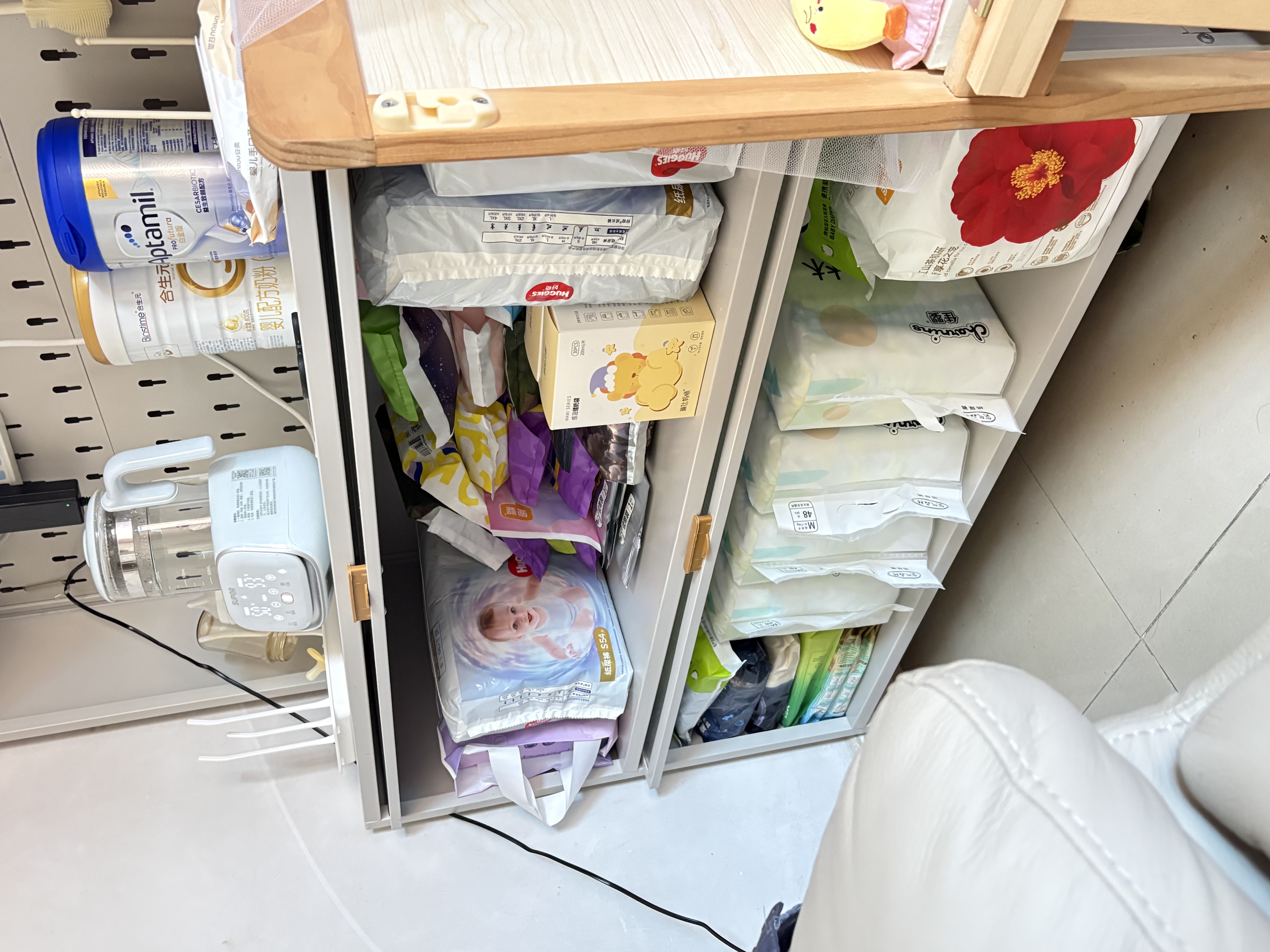 佳婴氧气森林纸尿裤M码192片（6-11KG）超薄婴儿尿不湿男女宝宝通用 实拍图