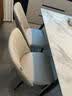 芝华仕（CHEERS）微晶石餐桌家用小户型客厅饭桌简约CT90 1.4m4椅|无仓储 实拍图