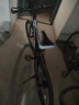 EG7山地自行车成人学生变速越野单车双减震赛车26寸青少年男女公路车 升级版辐条-黑白【加厚车架、轮胎】 26寸21速【适合：160-180CM】 实拍图