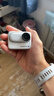 影石Insta360【旗舰首发】GO 3S 4K拇指相机 Vlog骑行亲子运动相机摄像机口袋相机（灵动白64G 标准版） 实拍图